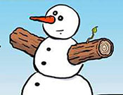 Snowman Working Out