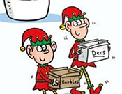 Elves Decorate Elves Decorate