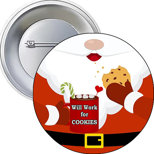 List of Products for the 'Will Work for Christmas Cookies #1' Designs